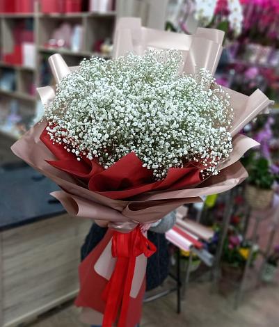 Букет цветов из: Гипсофила в Клину