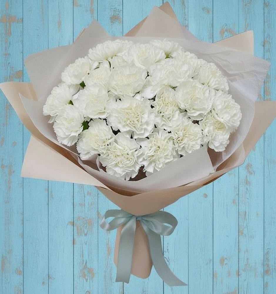 Букет цветов из: Гвоздики в Клину