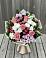 Букет цветов из: Альстромерии, Гвоздики, Розы и Хризантемы в Клину