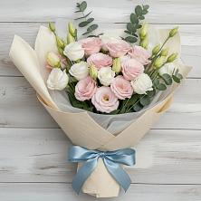 Букет цветов из:  Лизиантусы в Клину