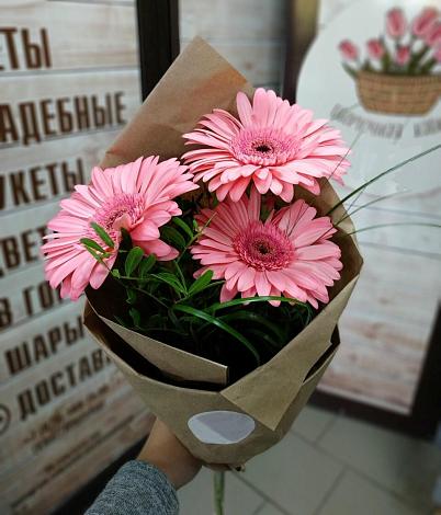 Букет цветов из: Герберы в Клину