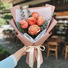 Букет цветов из:  Розы #REPLACE_PRED# Клину