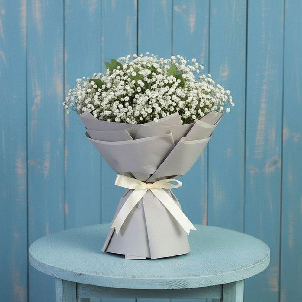 Букет цветов из: Гипсофила в Клину