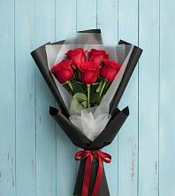 Букет цветов из:  Розы #REPLACE_PRED# Клину